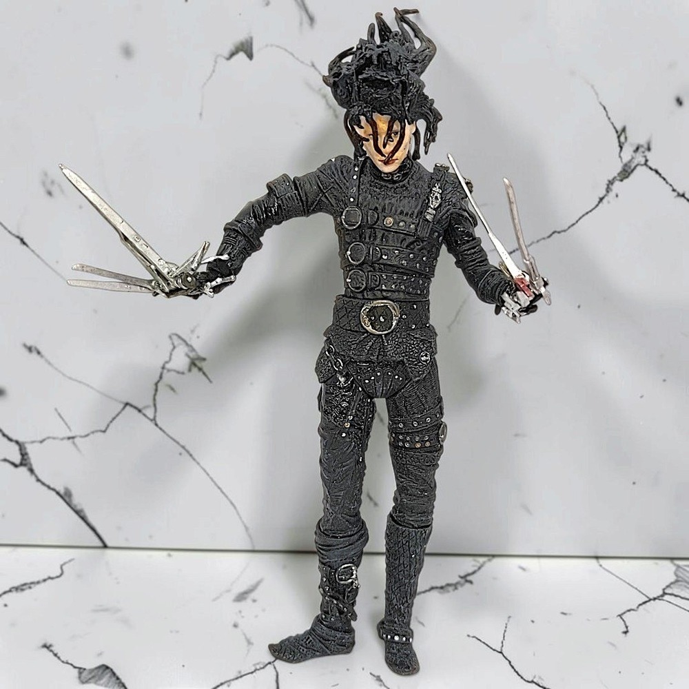 VTG McFarlane Toys Edward Scissorhands 2000 Horror Action Figure 7" Tim Burton